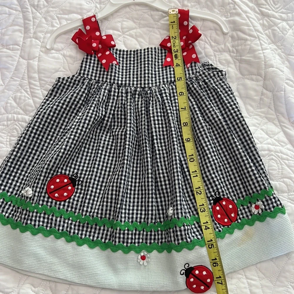 Cute dress with red bows - Picture 6 of 7